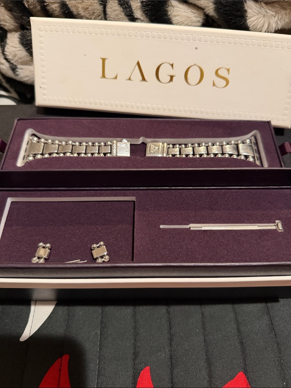 LAGOS Stainless Steel Watch Bracelet (for Apple Watch)